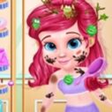 Messy Little Mermaid Makeover - Makeup & Dressup 2 messy little mermaid makeover makeup dressup